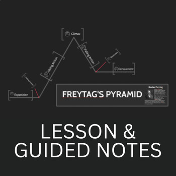Preview of Freytag's Pyramid Presentation & Notes