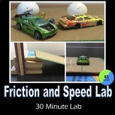 Friction And Speed Lab | Experiment With Ramps And Cars