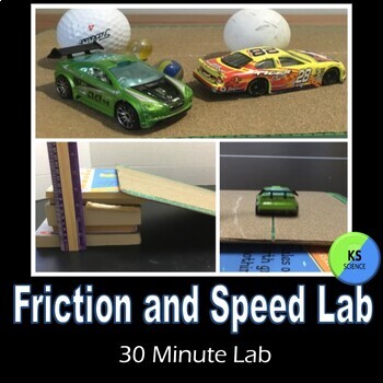 Preview of Friction And Speed | Ramps And Cars Experiment| Force And Motion Science