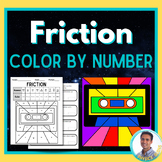 Friction Color By Number | Physics