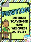 Friction Internet Scavenger Hunt WebQuest Activity