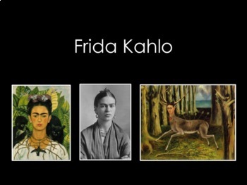 Preview of Frida Kahlo Powerpoint