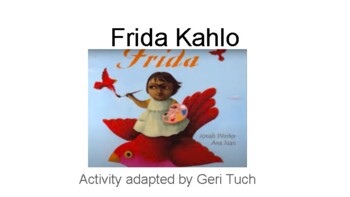 Preview of Frida Kahlo - A bilingual Spanish-English reading activity