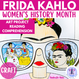 Frida Kahlo | Art Project | Women's History Month | Readin