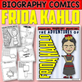 Frida Kahlo Biography Comics Research or Book Report | Gra