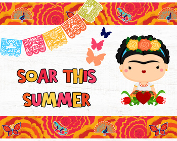 Preview of Frida Kahlo Bulletin Board Decor // Frida ART Decor // SUMMER