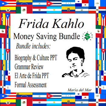 Preview of Frida Kahlo Bundle (in Spanish)