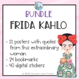 Frida Kahlo Posters by Educando Entre Mundos | TPT