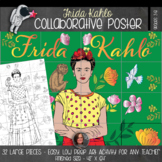 Frida Kahlo Collaborative Poster - Artist Collaborative Poster