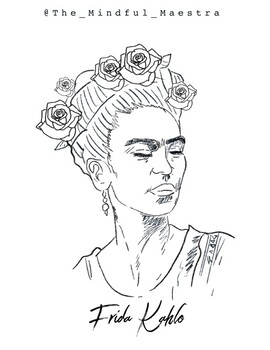 frida coloring pages