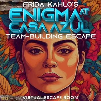 Preview of Frida Kahlo, Day of Dead Escape, Middle, High School Team-Building Escape Room