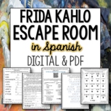 Frida Kahlo Escape Room in Spanish digital and printable