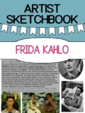 Frida Kahlo - Famous Artists Biography Art SKETCHBOOK