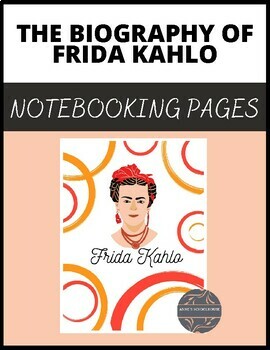 Preview of Frida Kahlo - Notebooking Pages/Biography of Famous Hispanics/Art