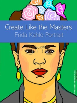 Preview of Frida Kahlo Portrait Drawing No. 1