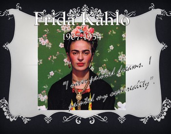 Preview of Frida Kahlo Power Point (Surrealism)