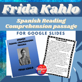 Frida Kahlo - Spanish Biography Activity Google Slides - W