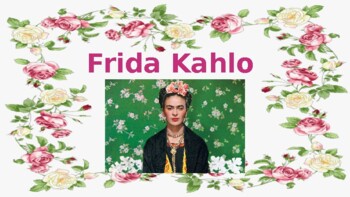 Preview of Frida Kahlo Spanish Virtual Lesson