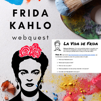 Preview of Frida Kahlo Webquest