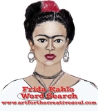 Frida Kahlo Word Search