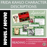 Frida Kahlo Reading in Spanish - Descriptions - Descubre 2