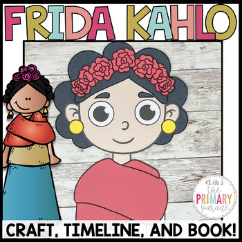 Preview of Frida Kahlo craft | Hispanic Heritage Month craft | Womens History Month