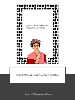 Preview of Frida Kahlo: lección cultural y gramatical (Spanish preterite and comparisons)