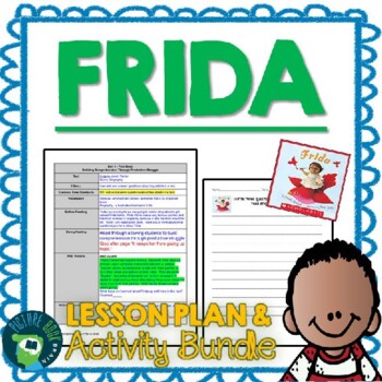 Preview of Frida by Jonah Winter Lesson Plan and Activities