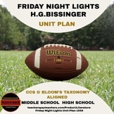 Friday Night Lights Unit Plan: CCSS Teaching Plans, Lesson