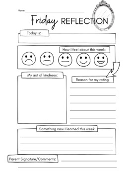 Preview of Friday Reflections