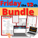 Friday the 13th Bundle Word Puzzles Writing Prompts No Pre