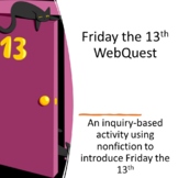 Friday the 13th WebQuest and Analysis