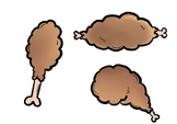 Fried Chickens Clipart For Free!