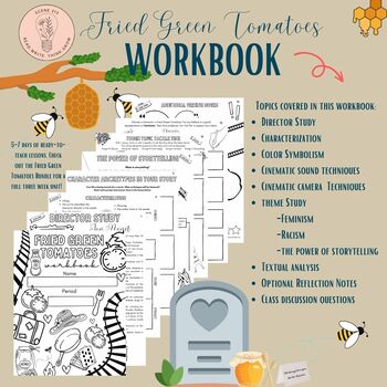 Preview of Fried Green Tomatoes Workbook