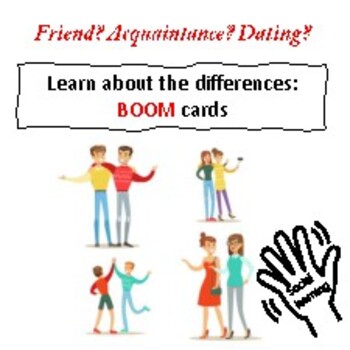 Preview of Friend? Acquaintance? What's the difference?: A Social Lesson