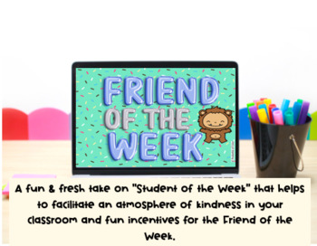 Preview of Friend of the Week