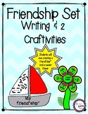 Friend"ship" and Friendship Flower Craftivities + Writing