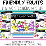 Friendly Fruits- SOR Based Reading Strategy Posters & Bookmarks