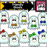 Friendly Ghosts Clip Art