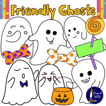 Preview of Friendly Ghosts Clips