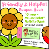 Friendly & Helpful Coupon Book - Girl Scout Daisies - Sunn