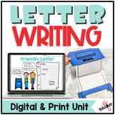 Friendly Letter 2nd Grade Templates - Parts of a Friendly 