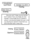 Friendly Letter Anchor Chart