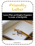 Friendly Letter Lesson Plans and Graphic Organizers