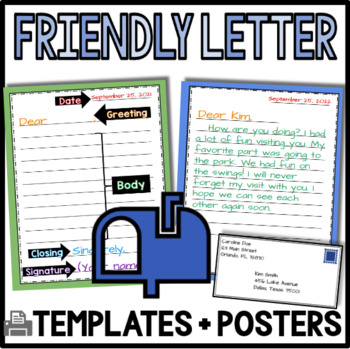 Preview of Friendly Letter Paper | Writing Paper | Persuasive Writing | Opinion Writing
