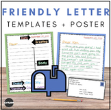 Friendly Letter Template | Writing Paper | Persuasive Writ