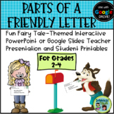 Friendly Letter PowerPoint or Google Slides Presentation a
