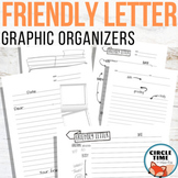 Parts of a Friendly Letter, Graphic Organizers and Writing