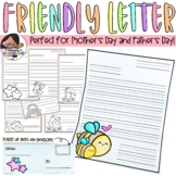Friendly Letter Template | Mother's Day and Father's Day