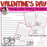 Friendly Letter Template | Valentine's Day Themed Writing Paper